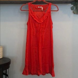 💯Silk dress - small